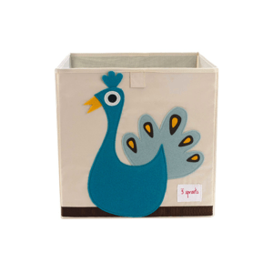 3 SPROUTS Úložný box Peacock Blue