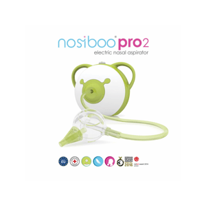 NOSIBOO Pro2 Elektrická odsávačka nosních hlenů - zelená