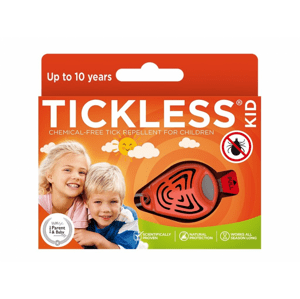 TICKLESS KID - ultrazvukový odpuzovač klíšťat - Oranžový