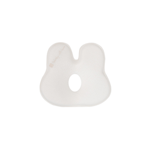 KikkaBoo Ergonomický polštářek z paměťové pěny Bunny Airknit White