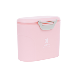 KikkaBoo Zásobník na sušené mléko s odměrkou 160g Pink
