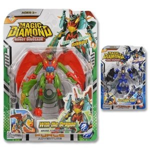 Transformers Dragon 20 cm - modrá