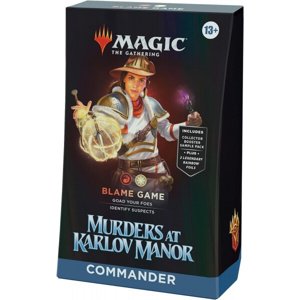 Magic the Gathering Murders at Karlov Manor Commander Deck - Blame Game