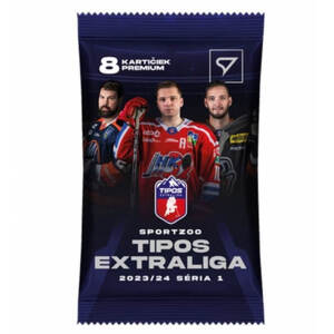 Hokejové karty Tipos extraliga 2023-2024 Premium balíček 1. série