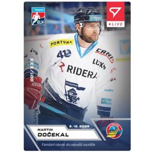 Hokejová karta Live Tipsport 2023-2024 - L-27 Martin Dočekal