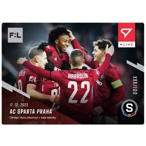 Fotbalová karta Fortuna Liga 23-24 L-23 AC Sparta Praha