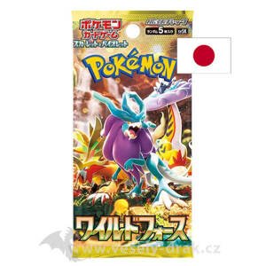 Pokémon Scarlet and Violet Wild Force Booster - japonsky