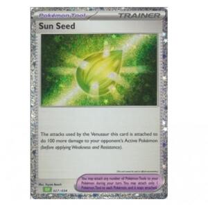 Pokémon karta Sun Seed z Premium Collection Lugia