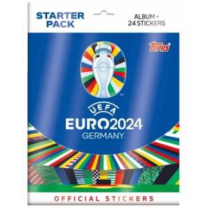 Topps EURO 2024 Starter Pack - album + samolepky