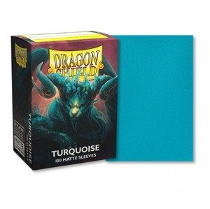 Obaly na karty Dragon Shield Protector - Matte Turquoise - 100ks