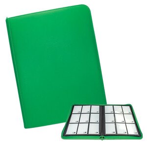 Album na karty Vivid 9-Pocket Zippered PRO-Binder - Green