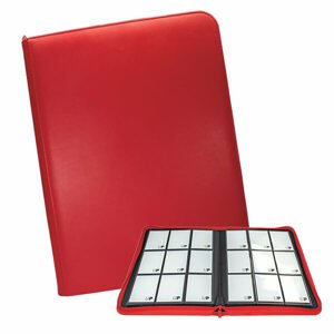 Album na karty Vivid 9-Pocket Zippered PRO-Binder - Red