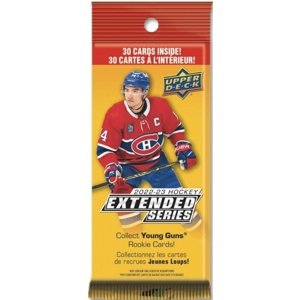 2022-2023 NHL Upper Deck Extended Series Fat pack - hokejové karty