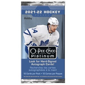 2021-2022 NHL UD O-Pee-Chee Platinum Hobby Balíček - hokejové karty