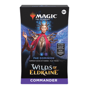 Magic the Gathering Wilds of Eldraine Commander - Fae Dominion