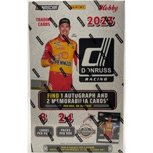 2023 Donruss Racing Hobby Box - karty Nascar závodů