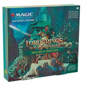 Magic the Gathering Tales of Middle Earth Scene Box - Aragorn at Helm´s Deep