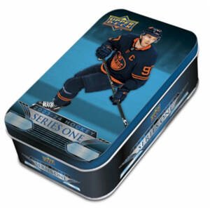 2023-2024 NHL Upper Deck Series One Tin plechovka - hokejové karty