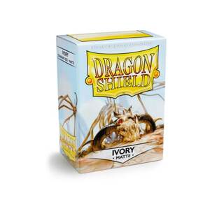 Obaly na karty Dragon Shield Protector - Matte Ivory - 100ks