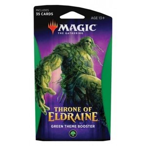 Magic the Gathering Throne of Eldraine Theme Booster - Green