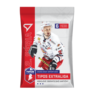 Hokejové karty Tipos extraliga 2020-21 Hobby Balíček 2. série