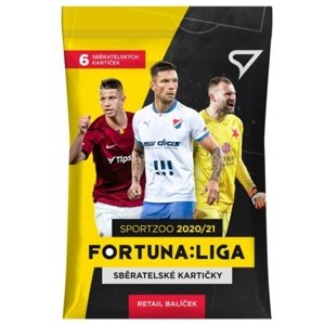 Fotbalové karty Fortuna Liga 2020-21 Retail Balíček 1. série
