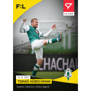 Fotbalové karty Fortuna Liga 2021-22 - L-079 Tomáš Hübschman