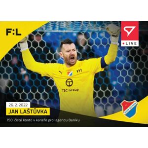 Fotbalová live karta Fortuna ligy 2021-22 - L-100 Jan Laštůvka