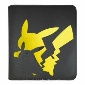 Pokémon: Quadrow album na 480 karet - Elite Series Pikachu (foilové)