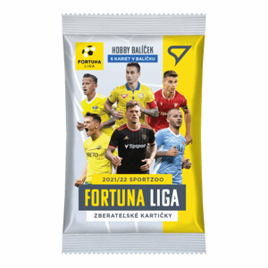 Fotbalové karty Fortuna Liga SK 2021-22 Hobby balíček