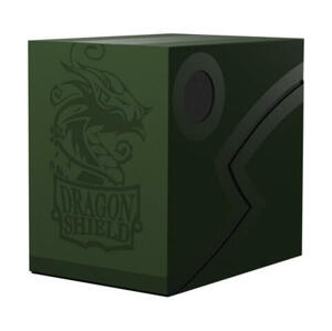 Krabička na karty Dragon Shield Double Shell Forest - Green/Black