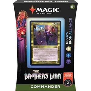 Magic the Gathering The Brothers War Commander Deck - Urza’s Iron Alliance