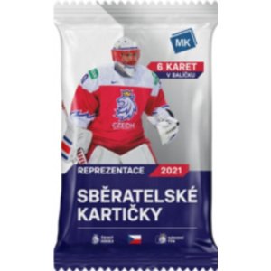 Hokejové karty Český národní tým 2021 - retail balíček