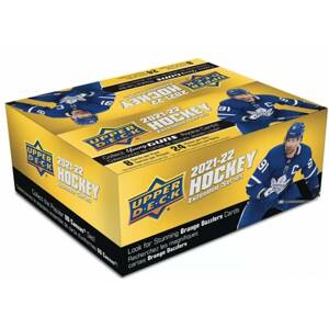 2021-2022 NHL UD Extended Series Retail Box - hokejové karty