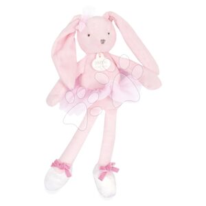Plyšová panenka zajíček Bunny My Doudou Ballerine Doudou et Compagnie růžová 30 cm v dárkovém balení od 0 měs