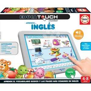 Tablet elektronický Junior English Educa Učíme se anglická slovíčka ve španělštině od 4 let