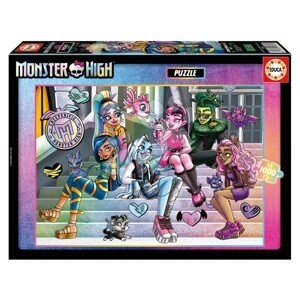 Puzzle Monster High Educa 1000 dílků a Fix lepidlo