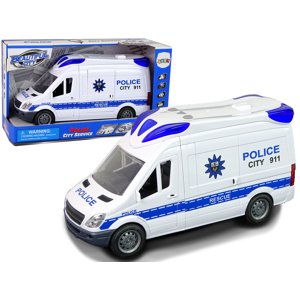 mamido Interaktivní policejní auto bílé