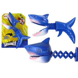 mamido Pistole kousající žralok na pružině modrá