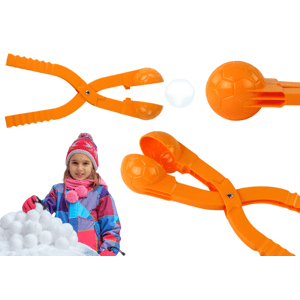 mamido Tvořítko na sněhové koule vzor míče oranžové