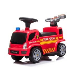 mamido Elektrické vozítko hasičské auto se zvukovými efekty červené