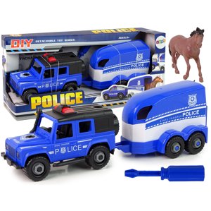 mamido Konstrukční policejní transportér s koněm
