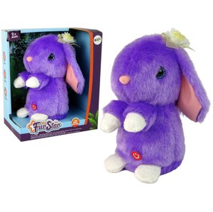 mamido Interaktivní tančící králíček fialový
