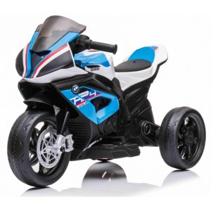 mamido Dětská elektrická motorka BMW HP4 modrá