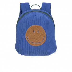 Manšestrový dětský batůžek - Little Gang Smile blue