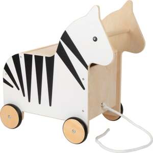 small foot ® Box na hračky s kolečky zebra Wildlife
