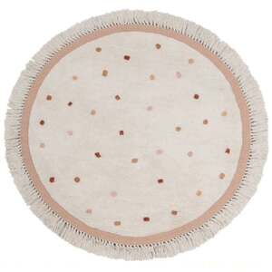 Tapis Petit Dětský koberec Valerie cream růžový Ø 130 cm