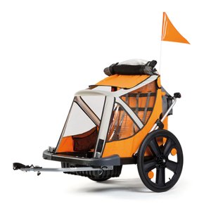 BELLELLI B-Travel vozík za kolo oranžový