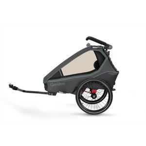 Qeridoo ® Kidgoo1 Ivy vozík za kolo Green Collection 2023