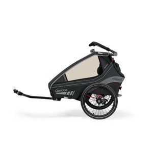 Qeridoo ® Kidgoo 2 vozík za kolo Limited Collection 2023 Sport Grey